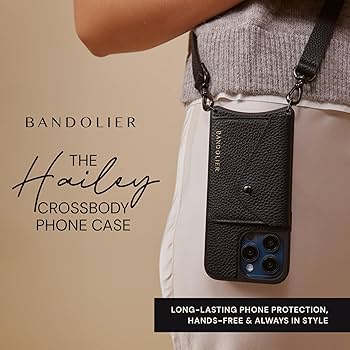 Amazon.com: Bandolier Hailey Crossbody Wallet Phone Case for