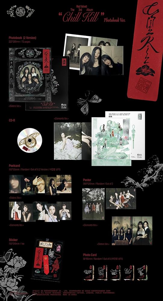 Amazon.co.jp: レッドベルベット Red Velvet - Chill Kill [Photo Book
