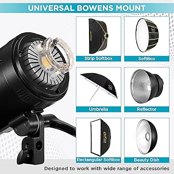 Amazon.com : Flashpoint Studio Pro 800 III-V 800Ws R2 Monolight