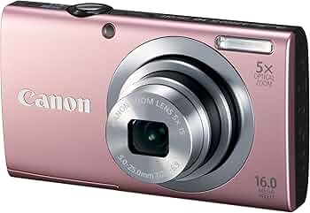 Amazon | Canon デジタルカメラ PowerShot A2400IS ピンク 1600万画素