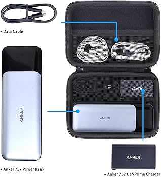 Amazon | 【Khanka 専用収納ケース】互換品 Anker 737 Power Bank