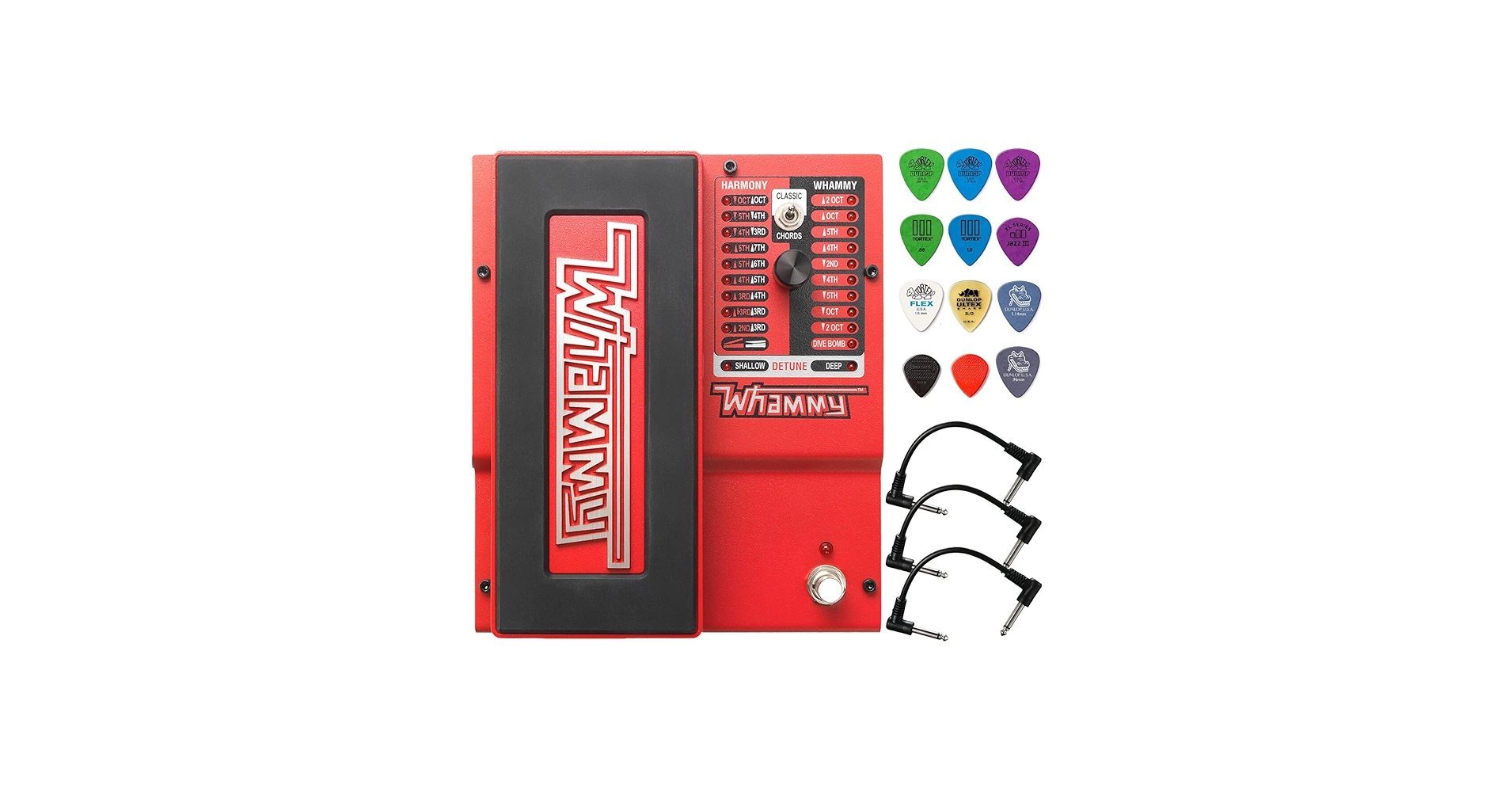 Amazon.com: Digitech Whammy 5 Pitch Shift Pedal Bundle with 3