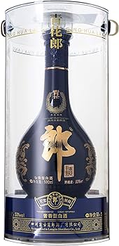 Amazon.co.jp: 中国白酒【醤香型白酒】 青花郎酒（あおはなろうしゅ