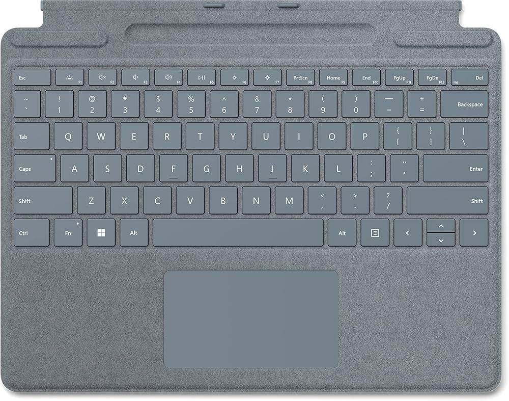 Amazon.co.jp: Surface Pro Signature Keyboard, Ice Blue : Computers