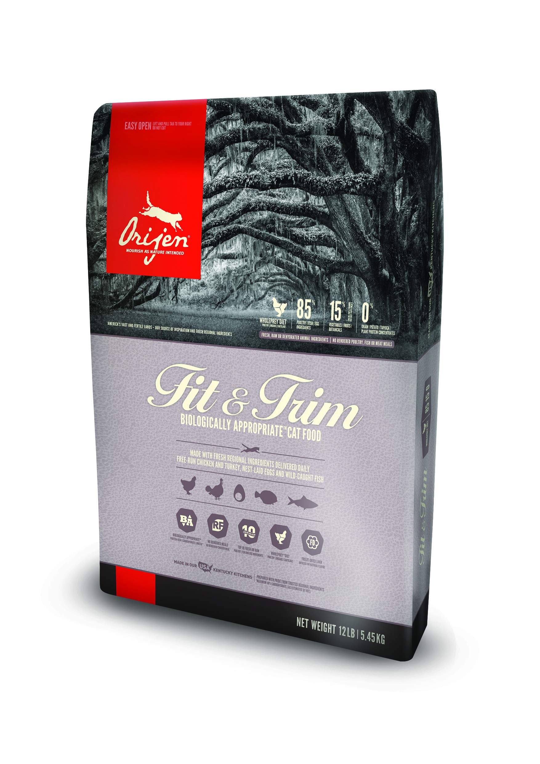 Amazon | Orijen(オリジン) キャットフード フィット&トリムキャット