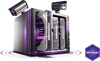 WD Purple 4TB Surveillance Hard Disk Drive - 5400 RPM Class SATA 6
