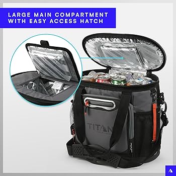 Titan Deep Freeze 24 Can Insulated Bucket Tote Cooler, Moss