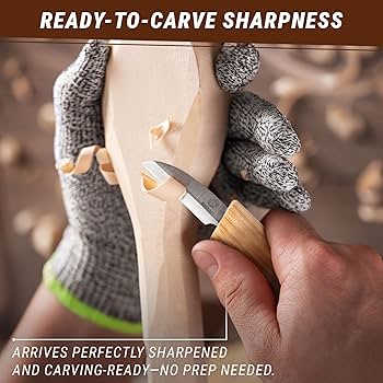 Amazon.com: BeaverCraft Whittling Knife C2 6.5