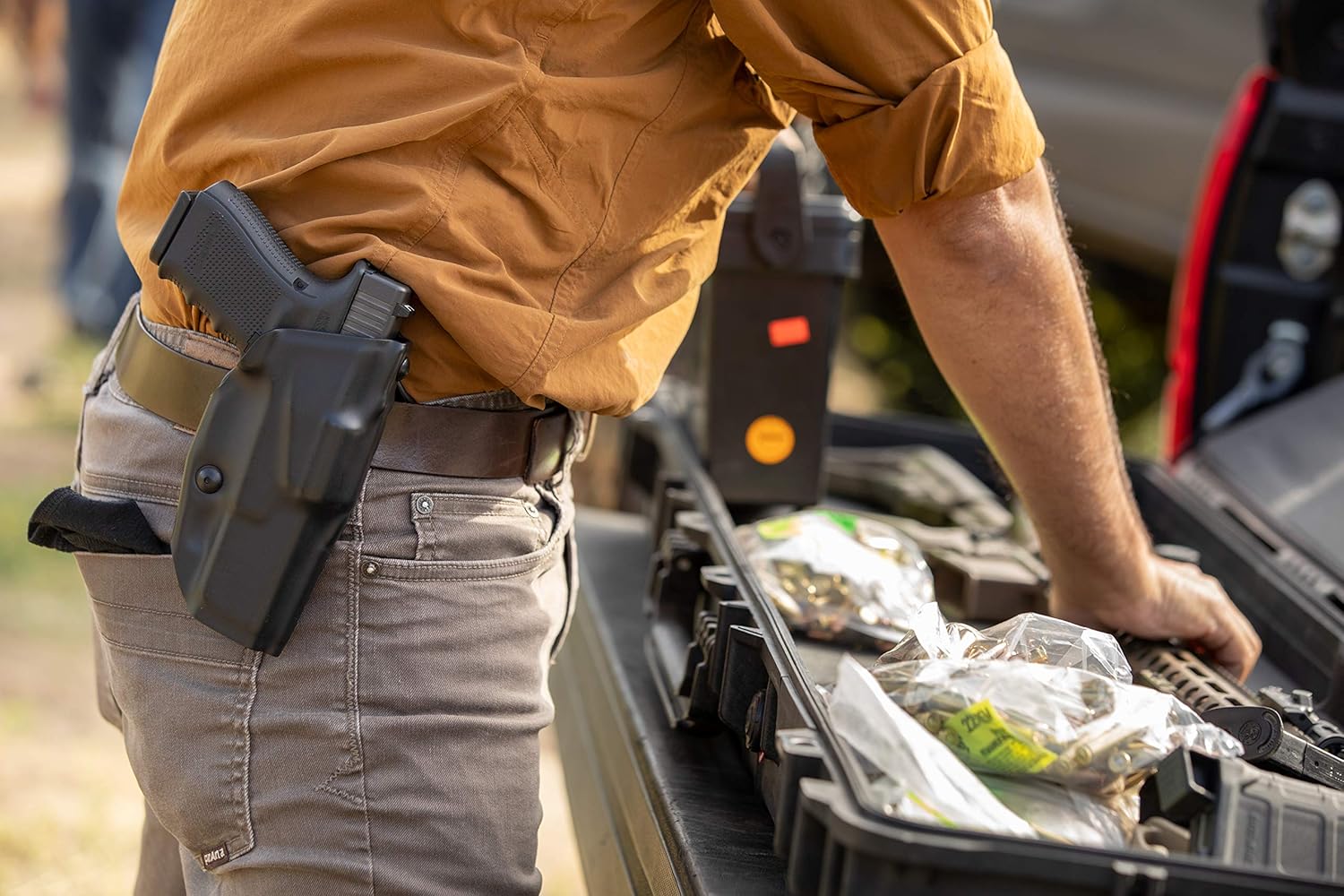 Amazon.com: Safariland, 7377, ALS Concealment QLS Fork Holster