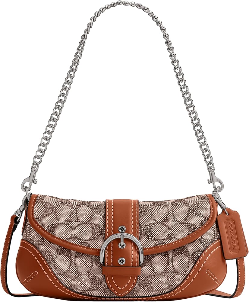 Buy Coach Soho Bag 25 in Crystal Signature Jacquard, LH/Burnished