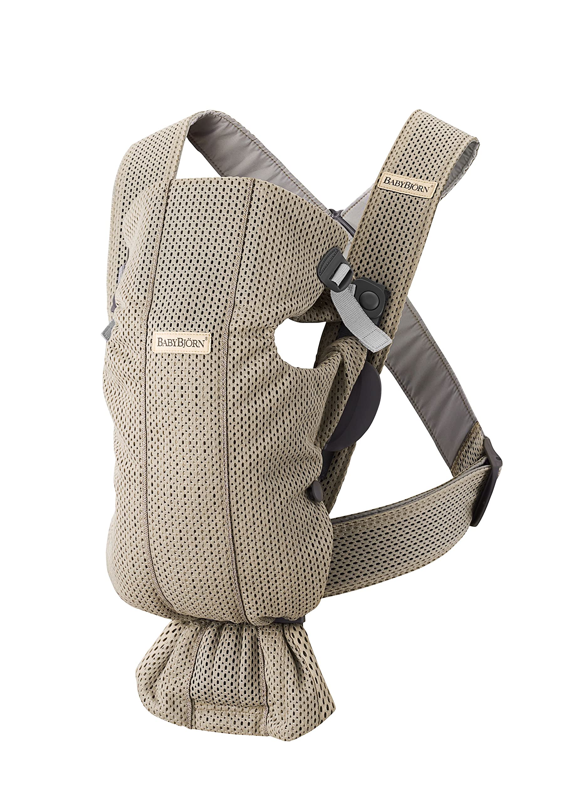 Amazon.com: BabyBjörn Baby Carrier Mini, Gray Beige, 3D Mesh