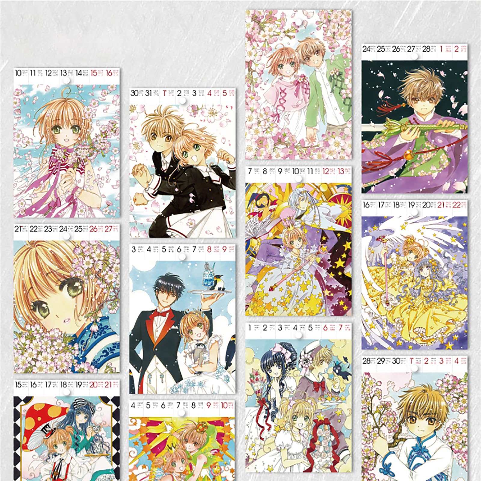 Amazon.co.jp: カードキャプターさくら 2025 年カレンダー 週 卓上