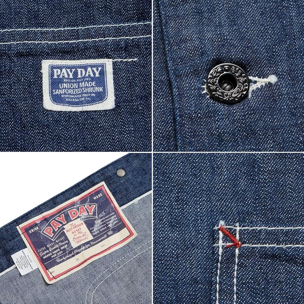 Amazon | [PAYDAY] ペイデイ WWⅡ TYPE SELVEDGE COVER ALL 40's 大戦