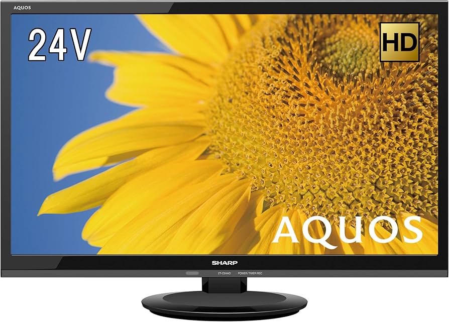 Amazon | シャープ 24V型 AQUOS 液晶テレビ 2T-C24ADB | テレビ 通販