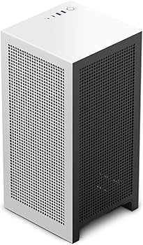 Amazon.co.jp: NZXT H1 Version2 PCケース コンパクト WHITE 電源