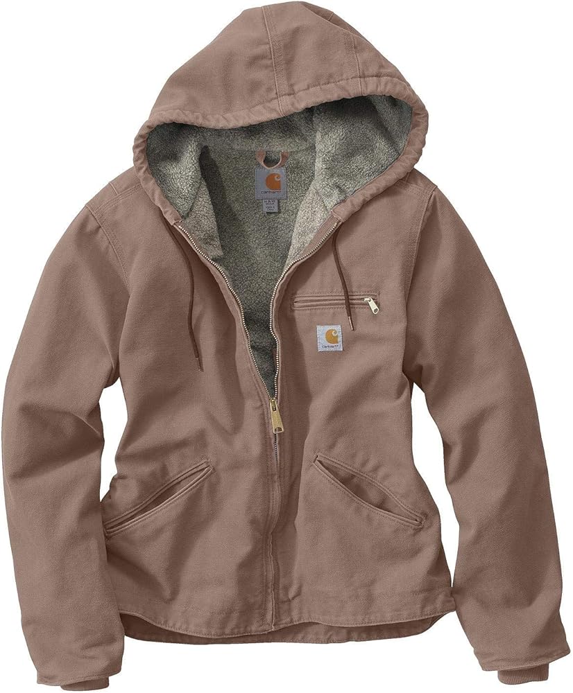 Amazon | Carhartt レディース シェルパ 裏地付き サンドストーン
