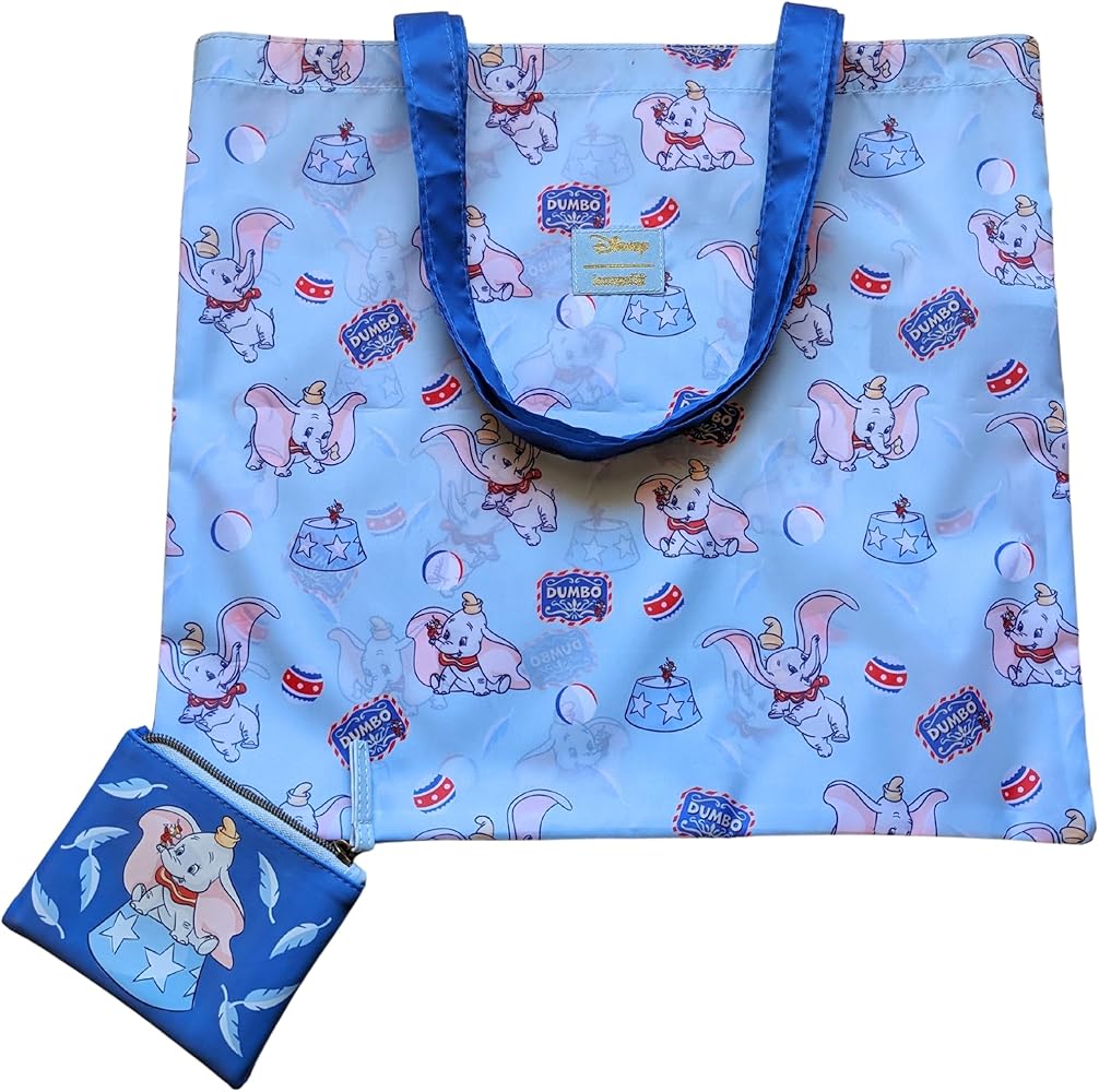 Amazon.com: Loungefly Disney Dumbo Feathers Two in 1 Coin Pouch