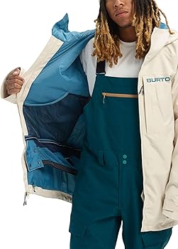 Burton Men's Gore-Tex Radial Shell Jacket, Almond Milk, XX-Small