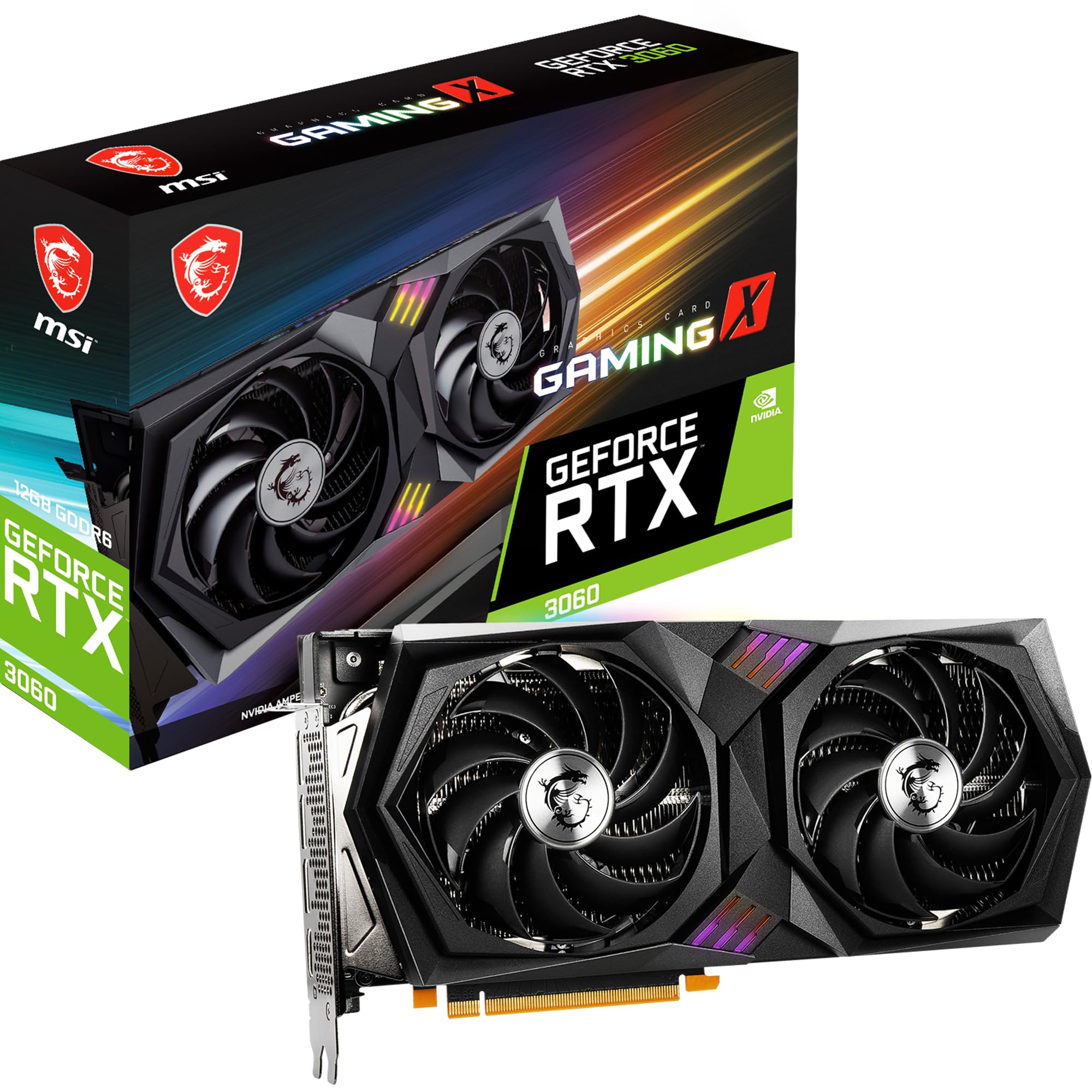 MSI Geforce RTX 3060 Gaming X, 12gb, Gddr6, 192-bit, 912-v397-019