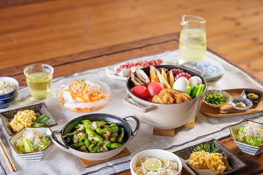 Amazon｜staub ストウブ 「 ワナベ リネン L 20cm ヴィンテージノブ