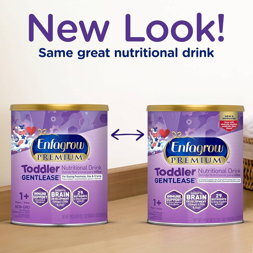 Amazon.com: Enfagrow PREMIUM Gentlease Toddler Nutritional Drink
