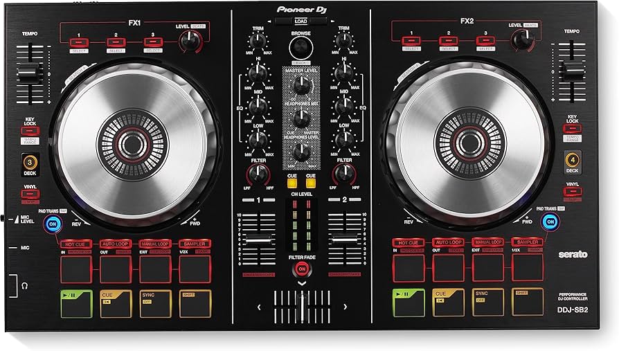 Amazon.com: Pioneer DJ DDJ-SB2 DJ Controller : Musical Instruments