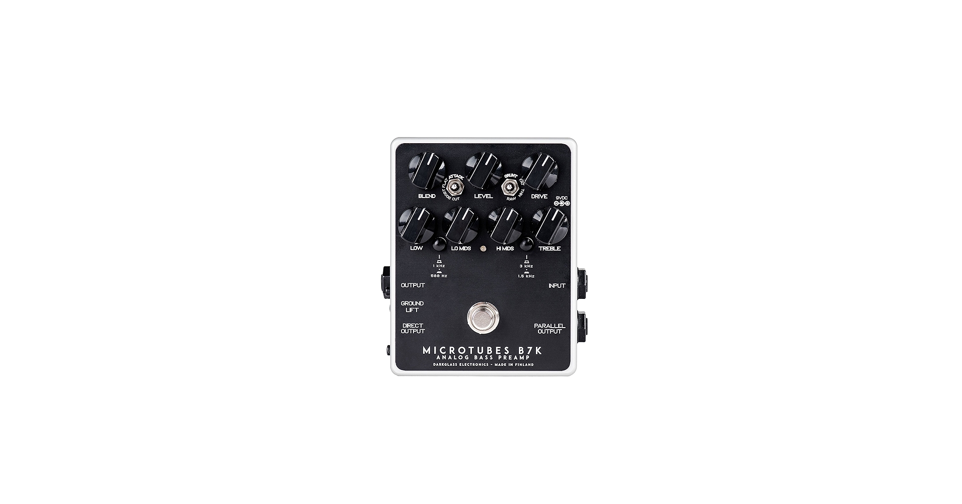 Amazon.com: Darkglass Microtubes B7K V2 Bass Preamp Pedal for