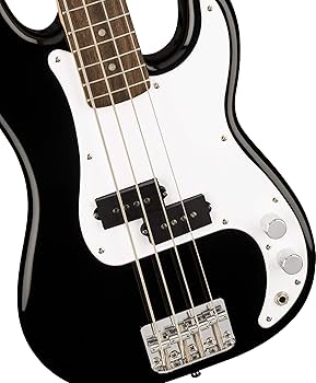 Squier Mini Precision Bass, Black, Laurel Fingerboard : Amazon.ca