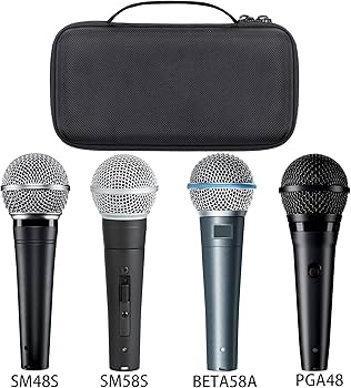 Amazon.com: Aenllosi Hard Carrying Case Compatible with Shure SM58