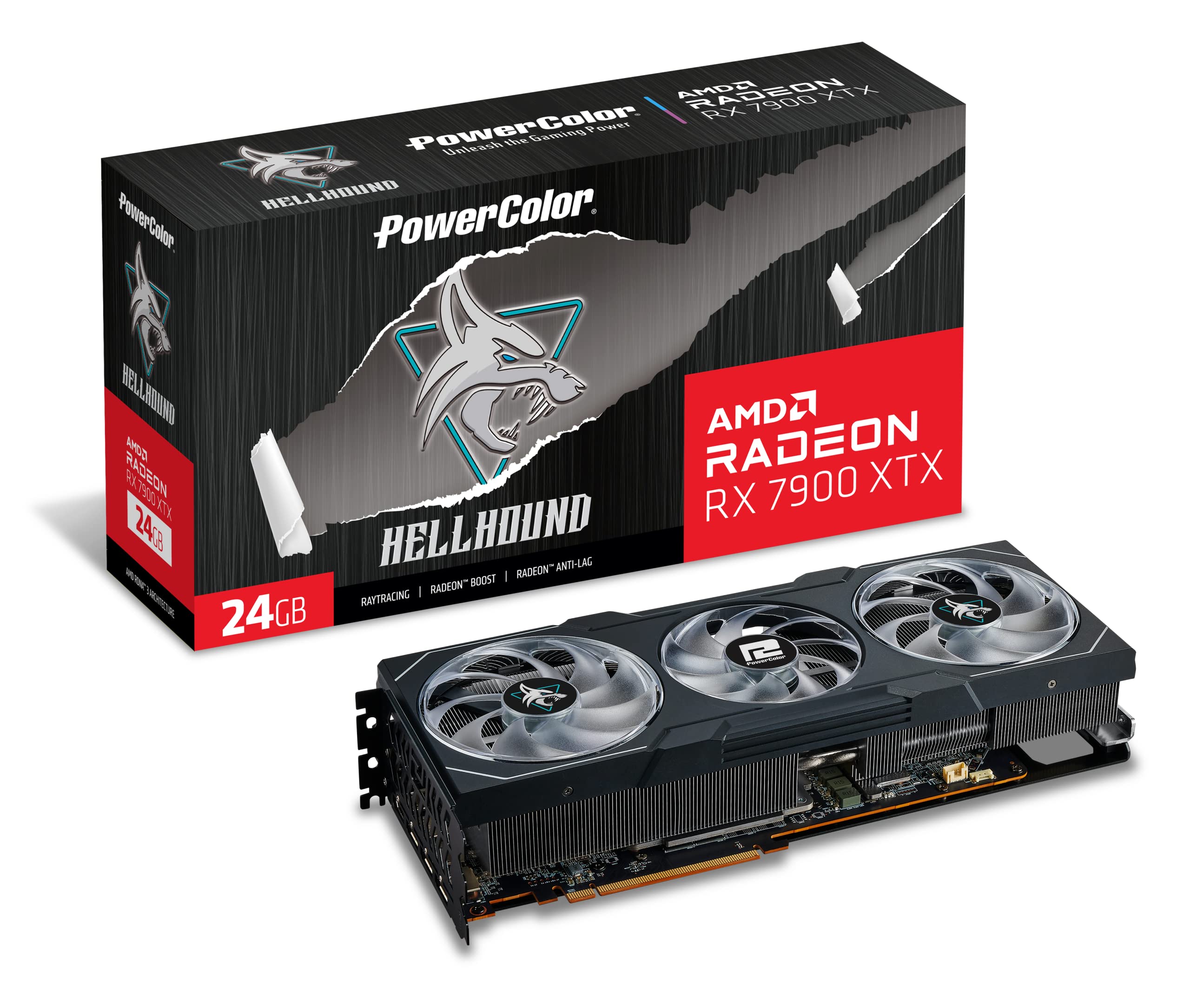 Amazon.com: PowerColor Hellhound AMD Radeon RX 7900 XTX Graphics