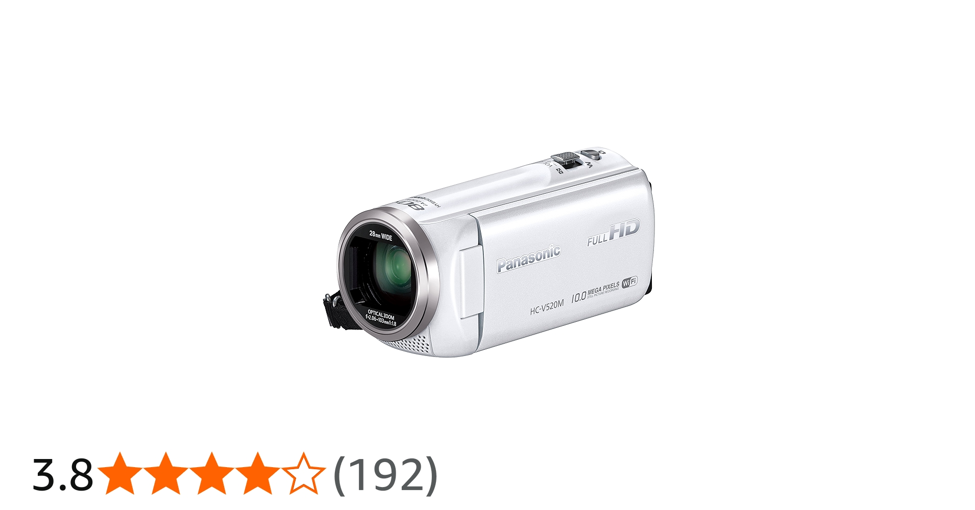 Amazon | パナソニック デジタルハイビジョンビデオカメラ V520 内蔵