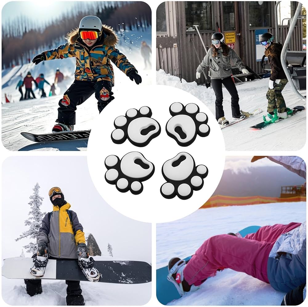 Amazon | 4個 スノーボード デッキパッド ストンプパッド