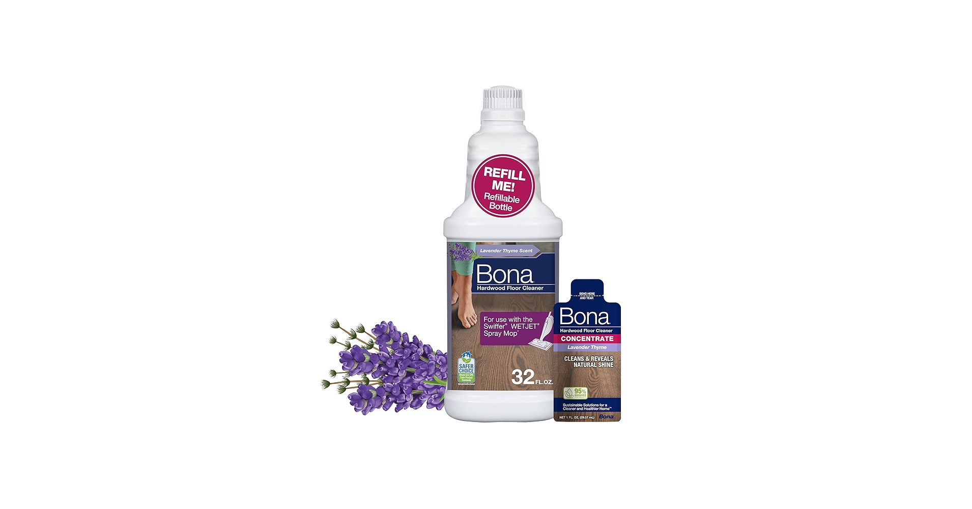 Amazon.com: Bona Hardwood Floor Cleaner Bottle for use with
