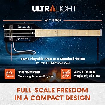 Amazon.com: Traveler Guitar Ultra-Light Acoustic Acoustic-Electric