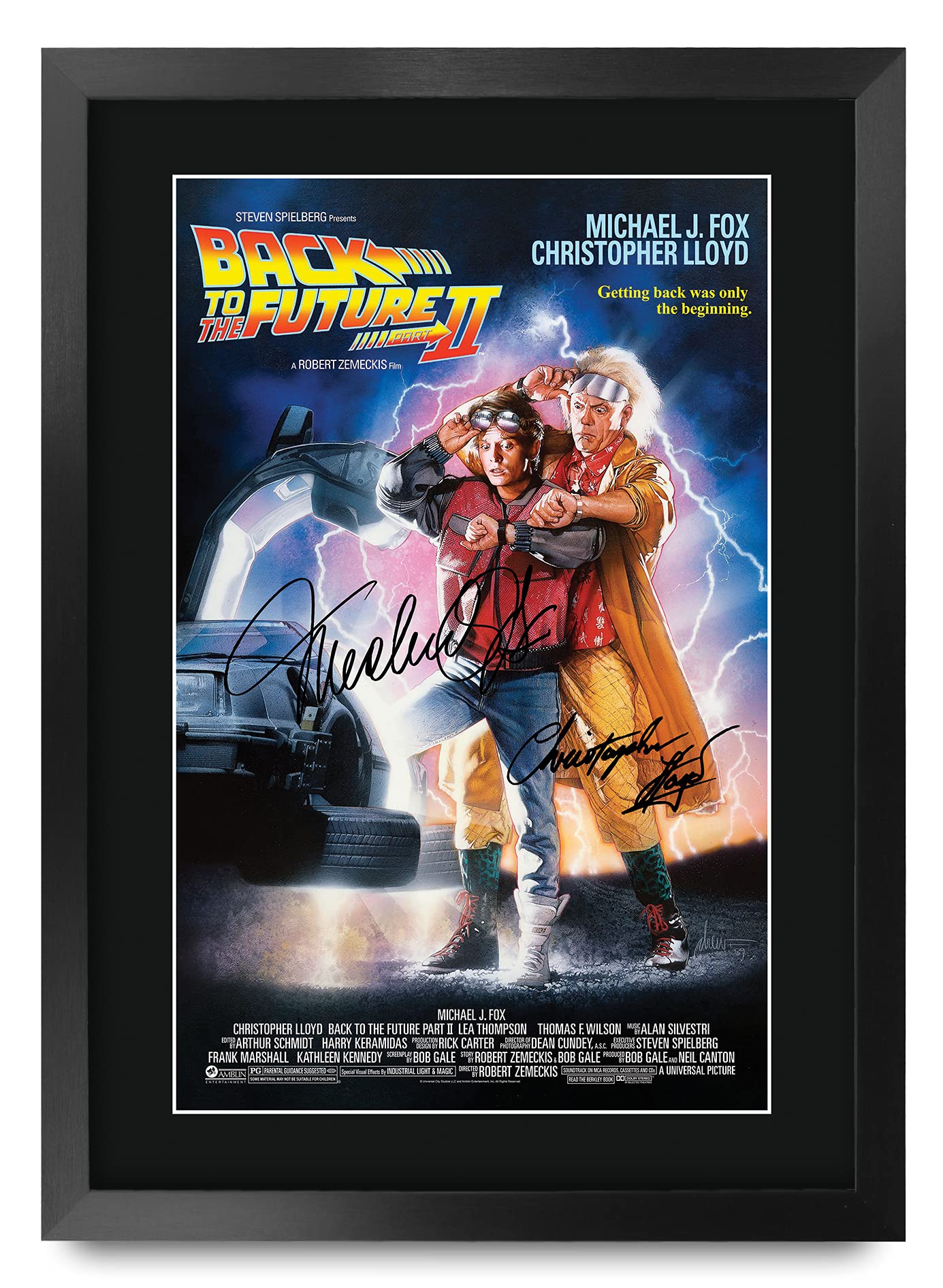 Amazon.co.jp: HWC Trading Back to the Future 2 映画ポスター