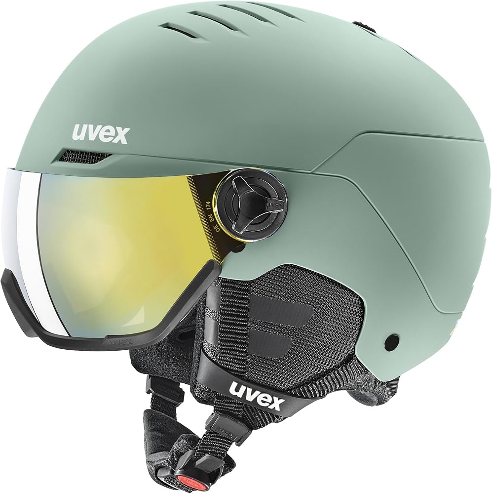 Amazon | uvex(ウベックス) スキースノーボードバイザーヘルメット
