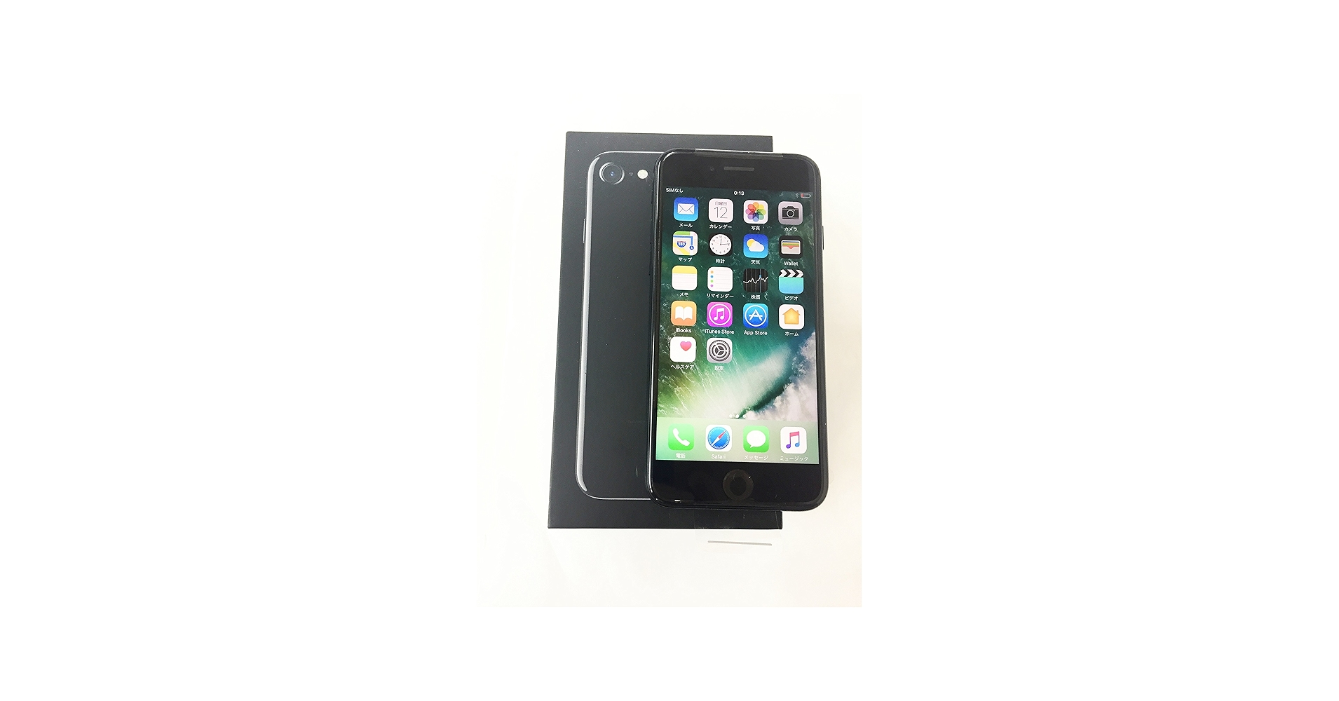 Amazon | 【整備済み品】 iPhone 7 128G ジェットブラック SIMフリー