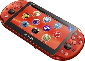 Amazon.com: Sony PlayStation Vita 2000 Wi-Fi Metallic Red (Japan