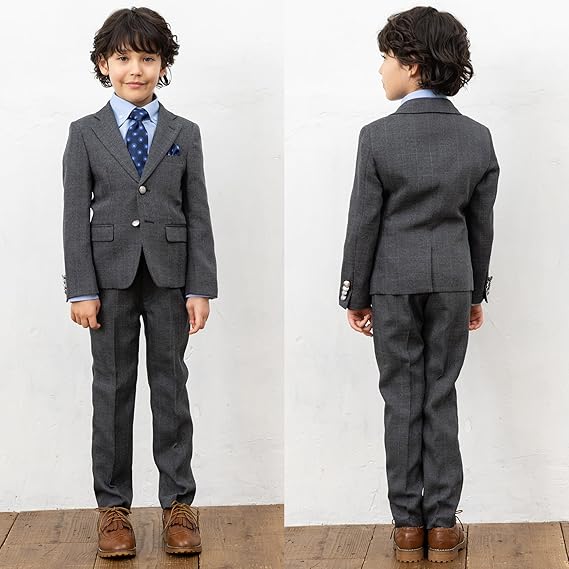 Amazon | WANDER FACTORY スーツ フォーマル 男の子 入学式 入園式 5点