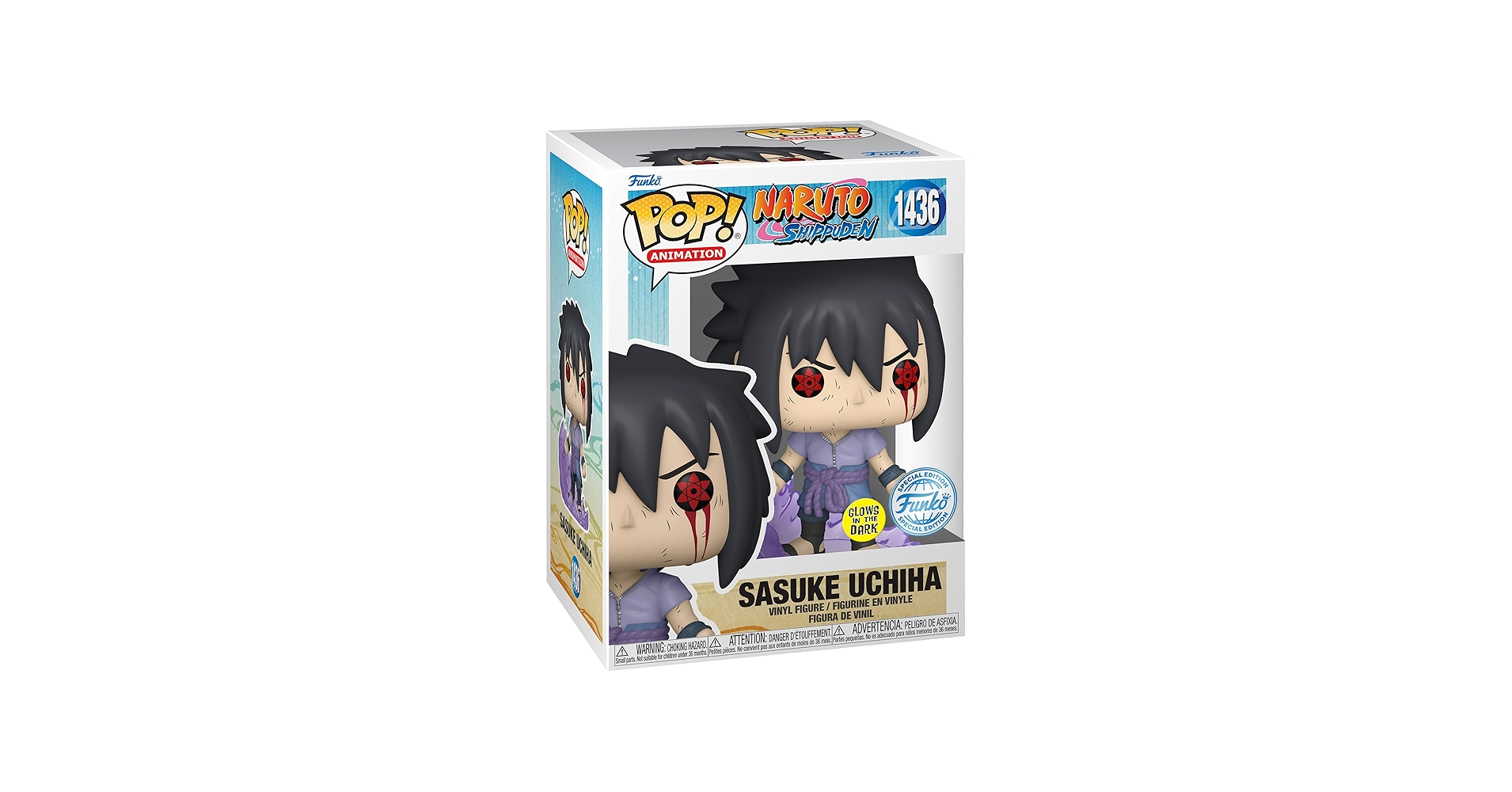 Amazon.com: Funko Pop! Animation: Naruto Shippuden - Sasuke Uchiha