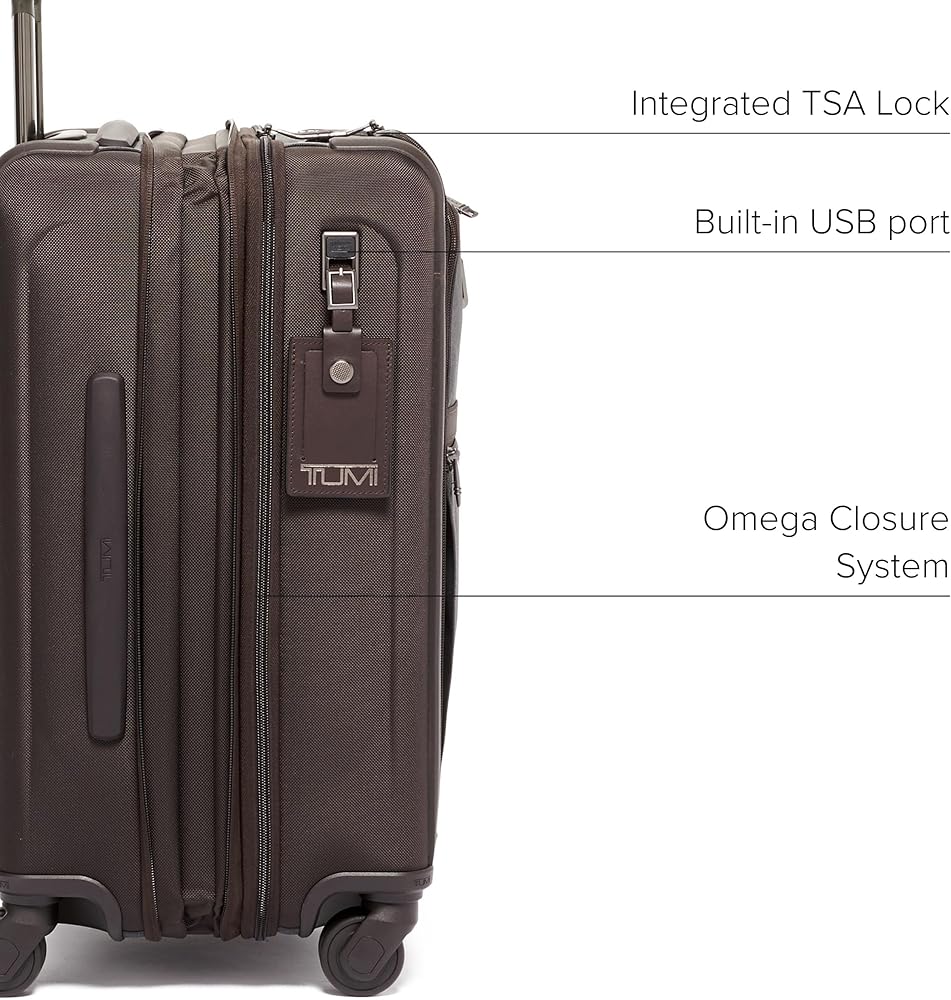 Amazon | TUMI - Alpha Continental デュアルアクセス 4輪機内持ち込み
