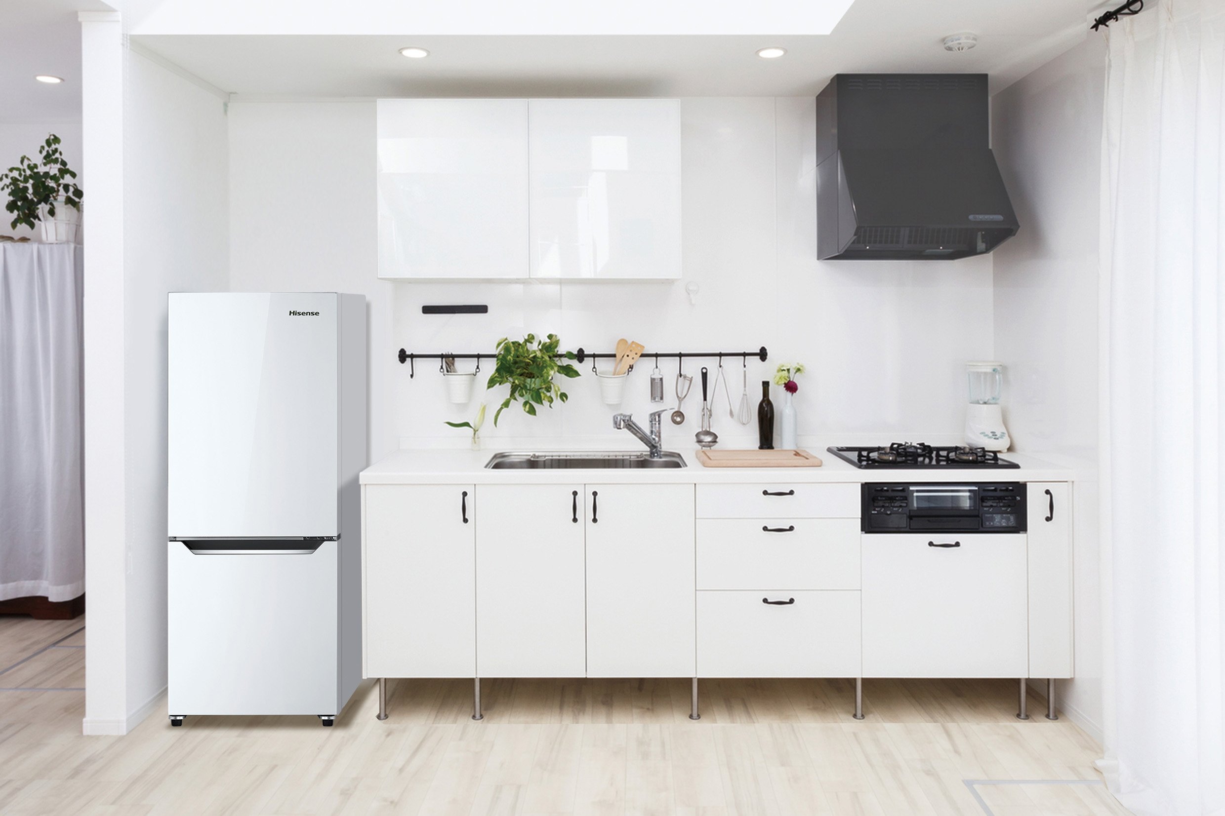 Amazon | ハイセンス 冷凍冷蔵庫 HR-D15A | Hisense | 冷蔵庫 通販