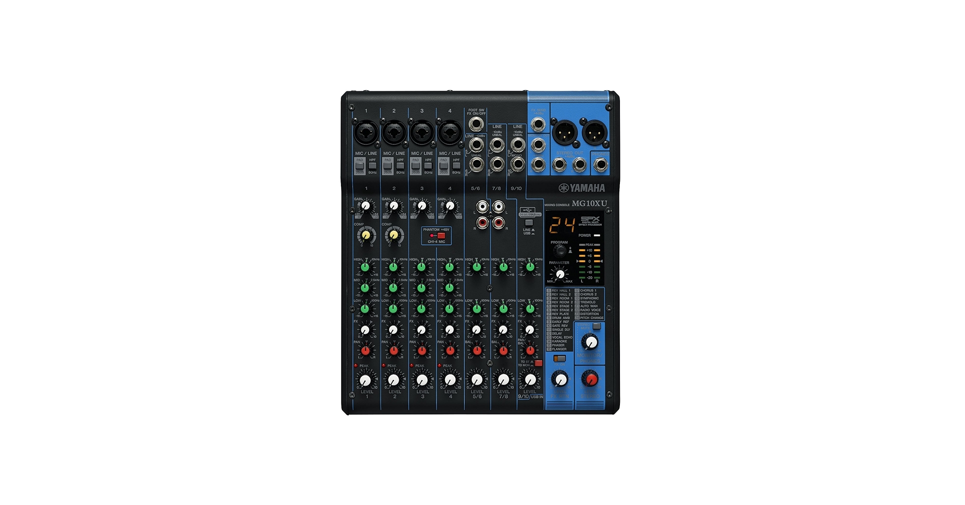 Amazon | YAMAHA ヤマハ アナログミキサー MG10XU | ミキサー | 楽器