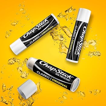 ChapStick Classic (3 Sticks) Original Flavor Skin Protectant