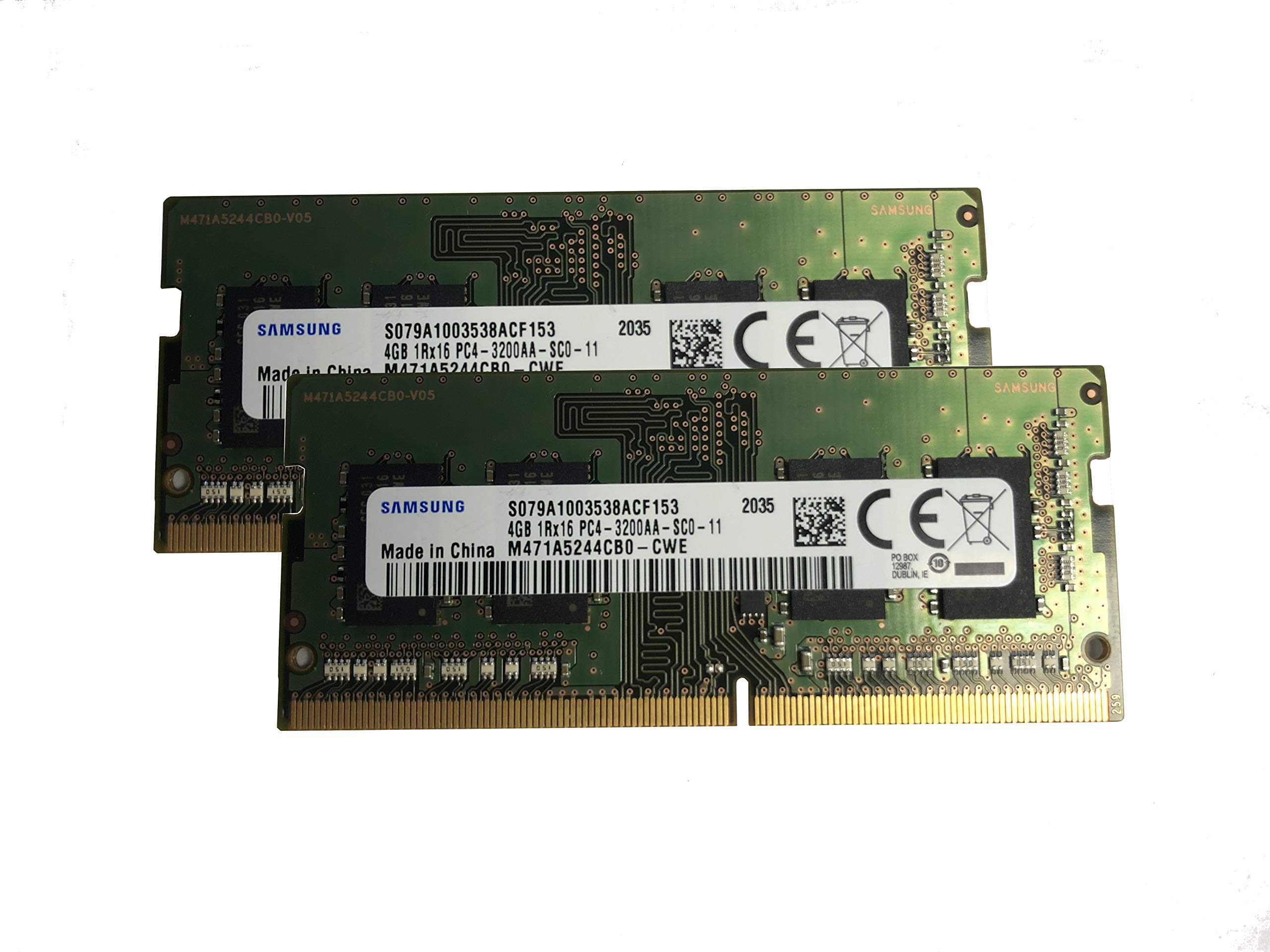 Samsung 8GB KIT(2 x 4GB) DDR4 3200MHz PC4-25600 1.2V 1R x 16