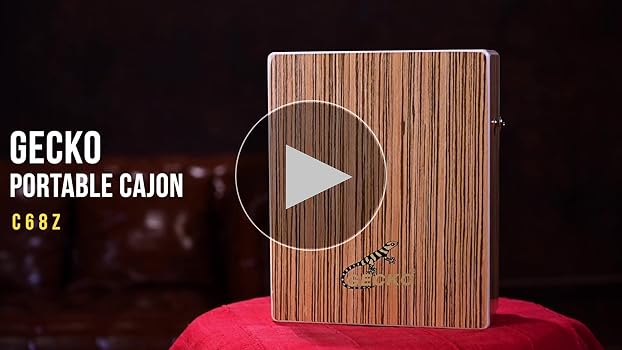 Amazon.com: GECKO Travel Cajon Drum - Wooden Percussion Box