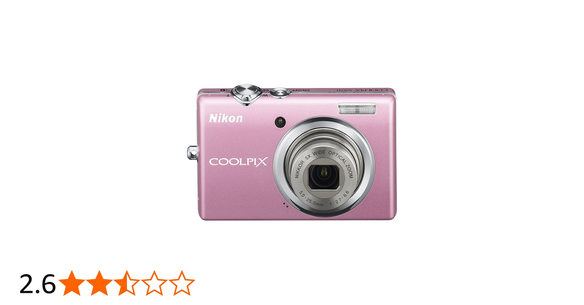 Amazon | Nikon デジタルカメラ COOLPIX (クールピクス) S570 ピンク