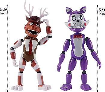 Amazon.com: Toysvill 8pcs Inspired by Game Five Nights Toys | Set