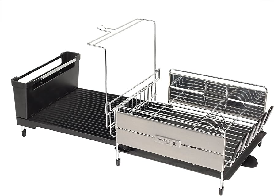 Amazon｜Sabatier Expandable Compact Dishrack｜水切りラック