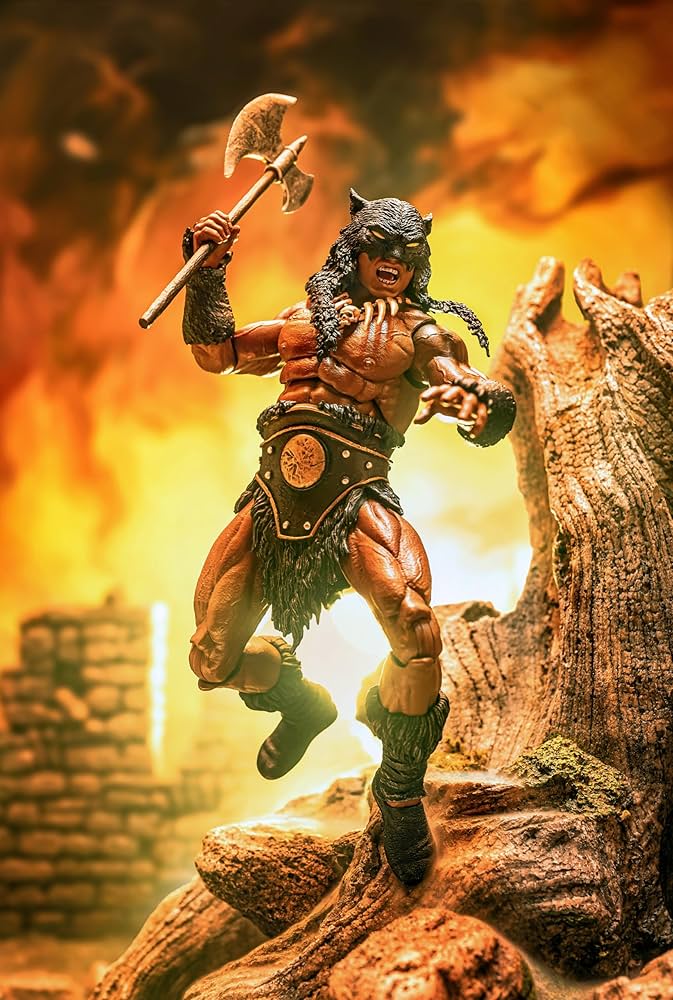 Amazon.co.jp: Frazetta Girls Fire & Ice:ダークウルフ